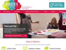 Tablet Screenshot of brushgr.com